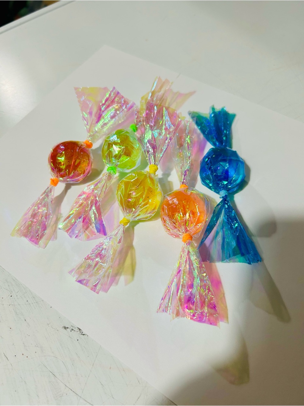 Iridescent Wrapped Toy Candy Set
